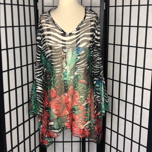 Dor Dor Couture Cover up Size 3X - Picture 1 of 7
